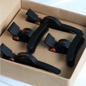 NEW! ⭐️ DYSON Black and Copper Hair Clip Set ⭐️